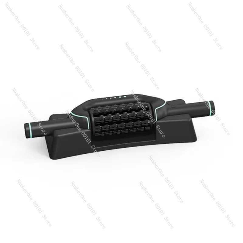 Electric roller massager for muscles throughout the body, footrest gun for rear legs, charging