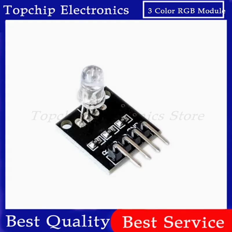 5 pz 4pin Modulo RGB KY-016 Tre Colori 3 Colori RGB Modulo Sensore LED per Arduino Starter Kit FAI DA TE KY016