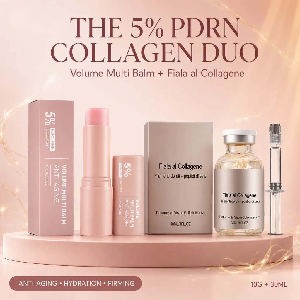 Korean Silk Collagen Serum Moisturizer Stick Set Revitalizing Face Cream Anti-Wrinkle Firming Lifting Skin Care Deep Hydration