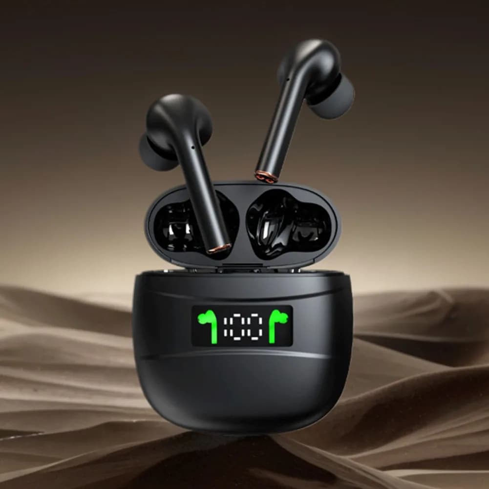 Wireless speakers for language translator BT Translation heads for 144 languages with noise cancellation for business travel and learning
