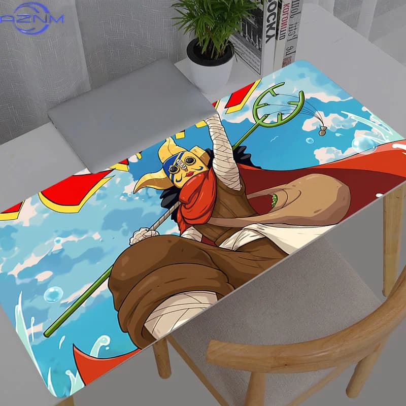 Kawaii Mouse Pad One Piece durable new xxl Anime Gabinete Gamer Computer Desk Mat Keyboard Gaming Accessories Mousepad