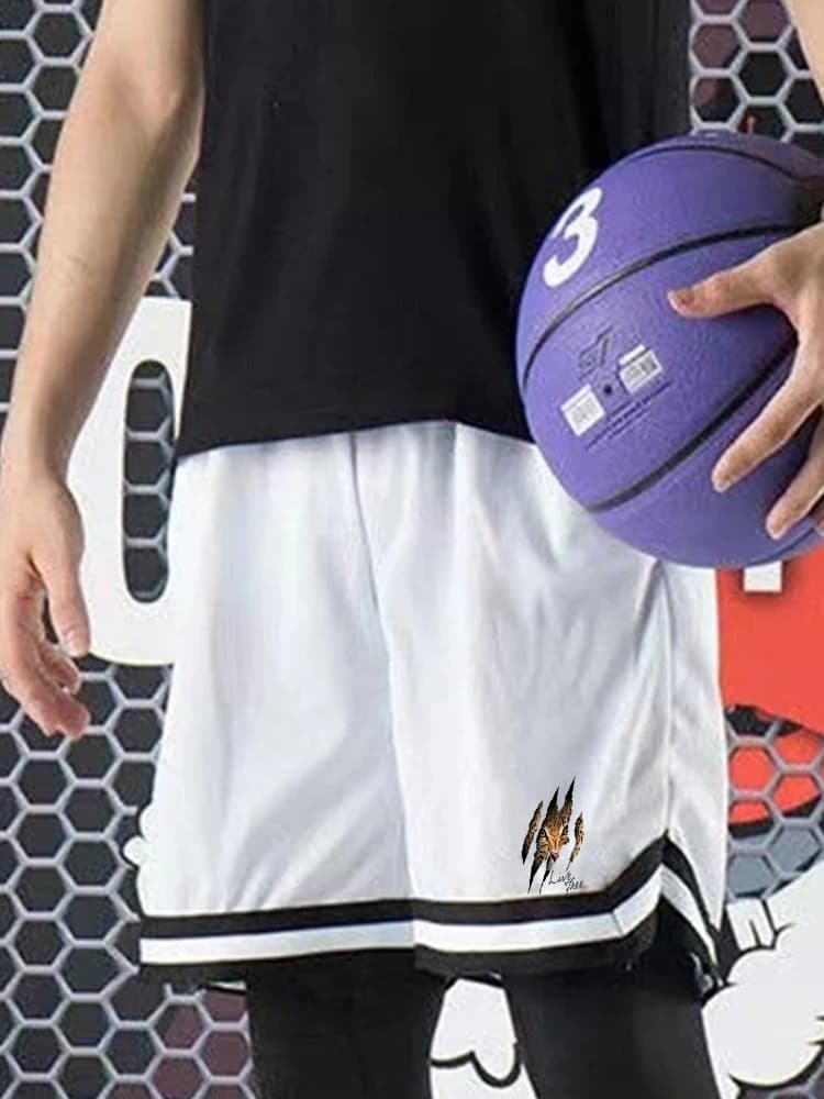 Pantaloncini da Basket per Uomo, Abbigliamento Sportivo Estivo, Tuta da Ginnastica, Abbigliamento per Fitness, Allenamento, Jogging, Corsa, Pantaloncini Sportivi da Uomo