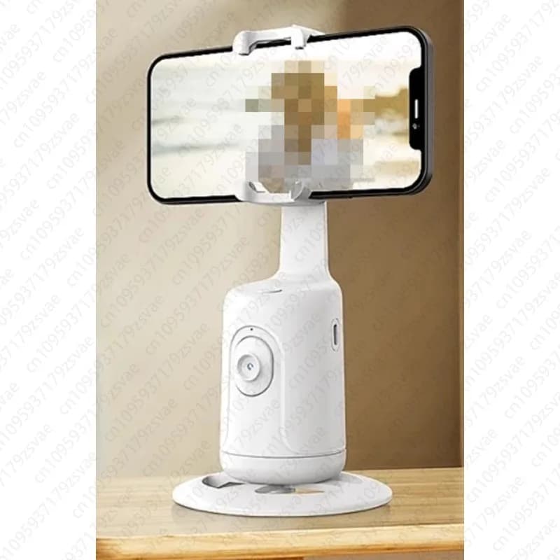 AI a tre assi Segui la fotocamera, Selfie 360 ° Selfie Stick con staffa live per rotazione, stabilizzazione video smartphone per dispositivo di ripresa