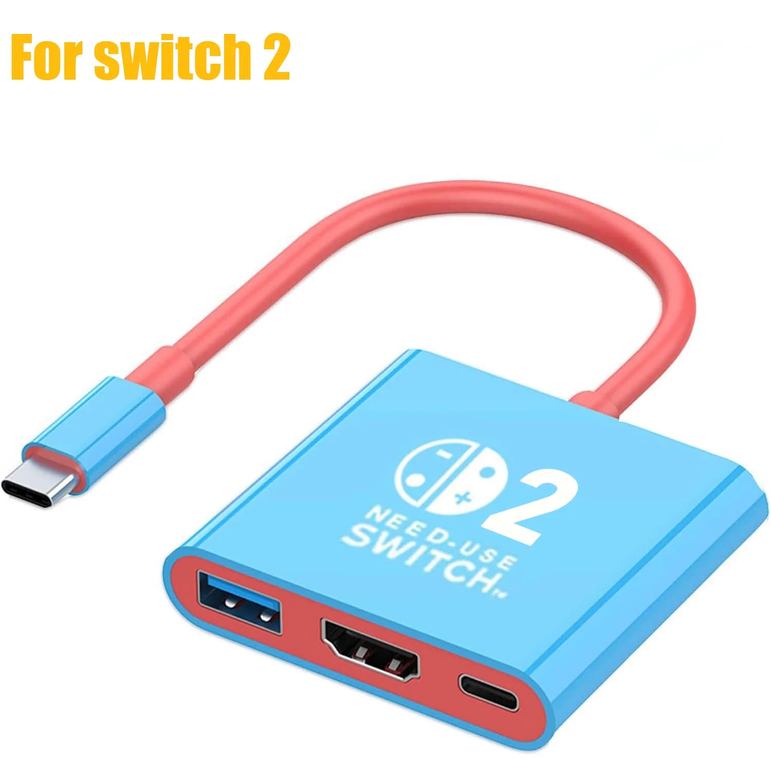 New Docking Station,Support TV Dock Mode,Portable TV HDMI Adapter Accessories for Nintendo Switch2 / OLED / 1, Adapter 4K Output