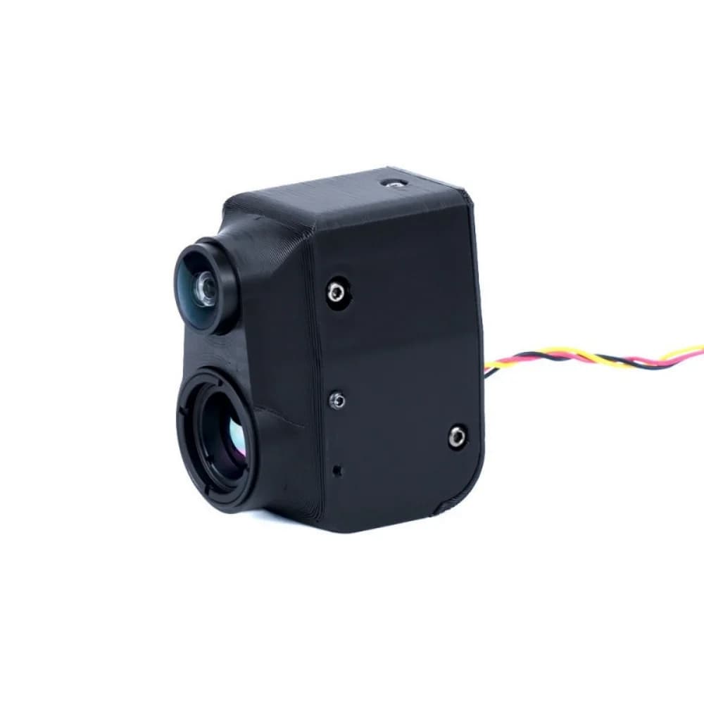 NCZOBOE Telecamera Termica Dual Modello 256x192 384x288 640x512 Alta Risoluzione con Uscita CVBS per Accessori Drone FPV Giorno/Notte