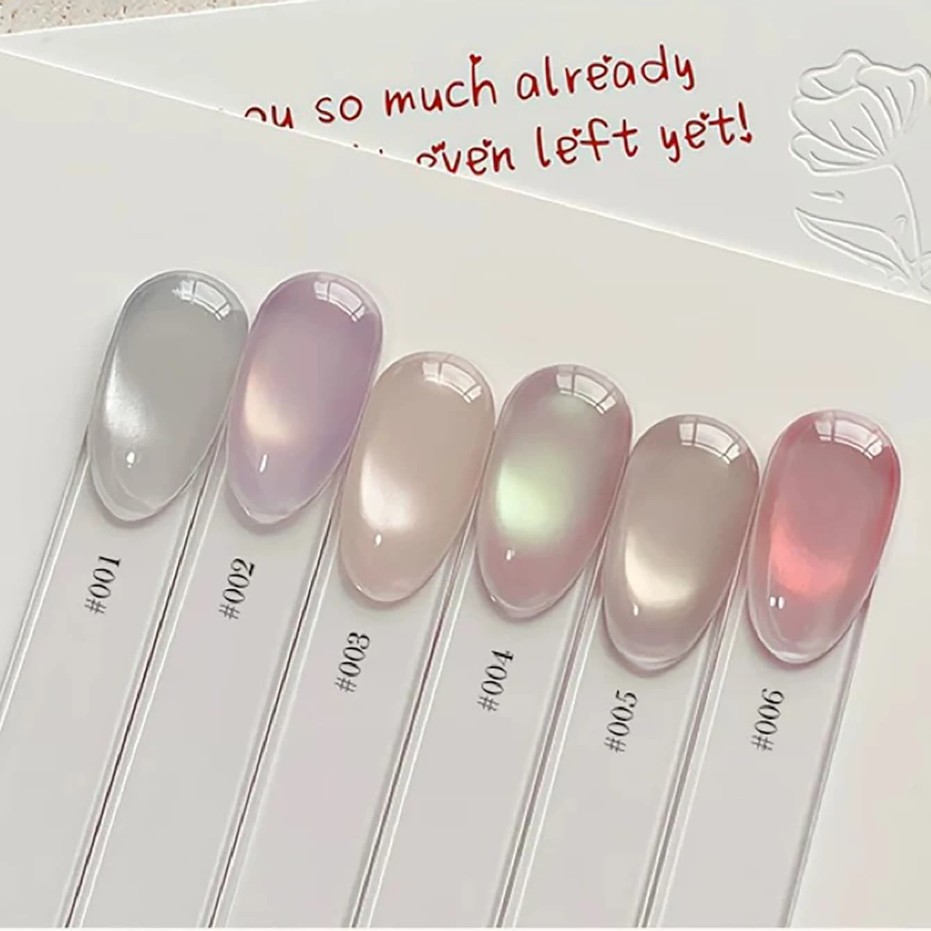 MIANEL Candy Cat Eye Series Gel Smalto per Unghie 2026 Primavera Estate Nuovo Macaron Gloss Effetto Perle di Vetro Trasparente Gel per Nail Art Occhio di Gatto