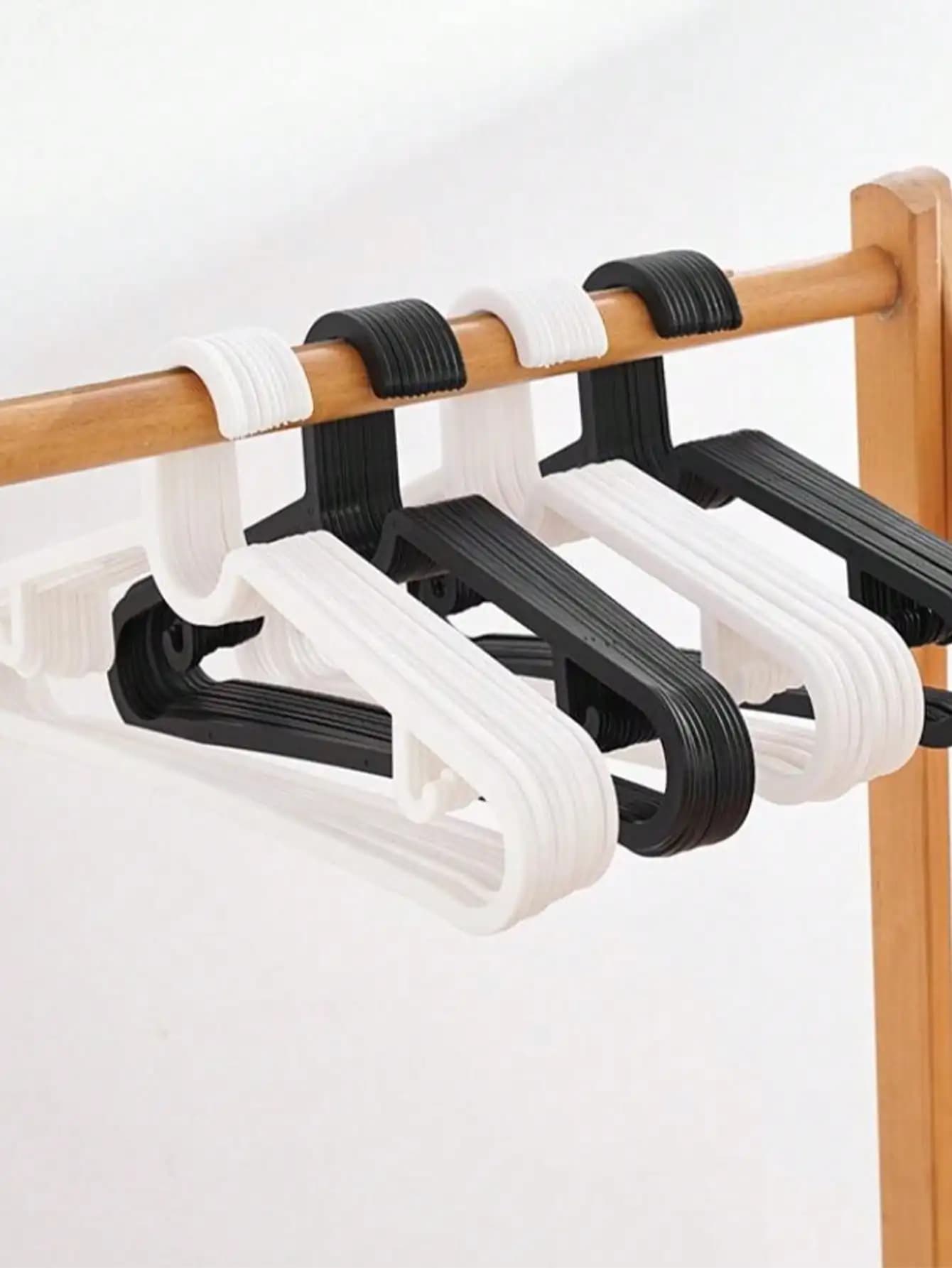 5/10/20 appendiabiti spessi multifunzione con impugnatura antiscivolo, comodi appendiabiti per l'organizzazione della casa, per dormitorio, camera da letto, armadio, balcone, appendiabiti in plastica resistente, appendiabiti salvaspazio per carichi pesanti, elementi essenziali per il guardaroba robusti