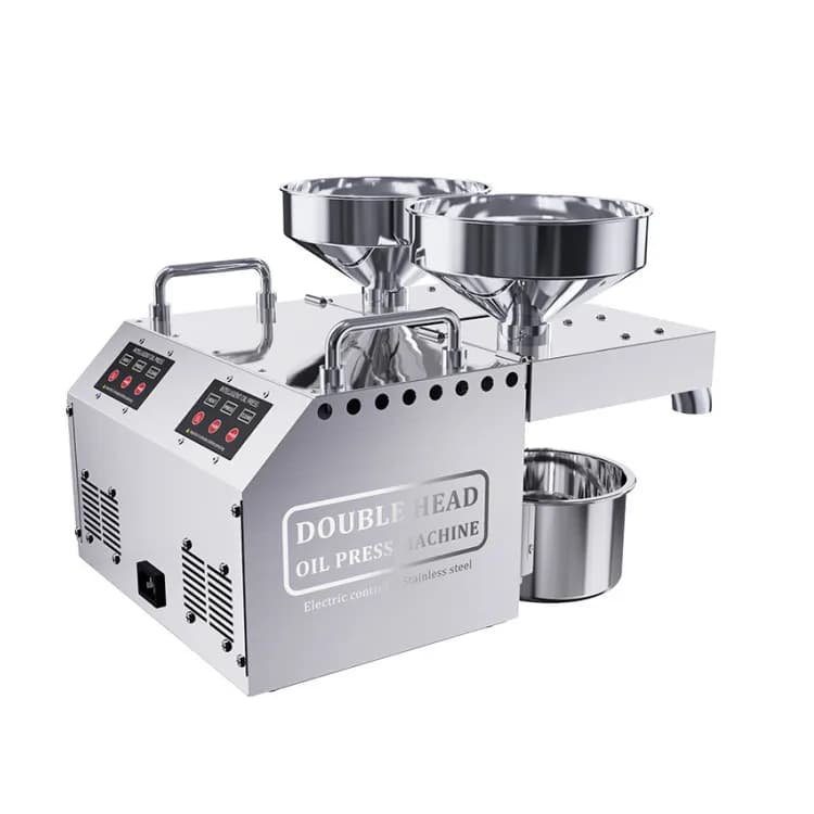 Oil Press for Sunflower Seeds / Kitchen Oil Extractor for Home Use