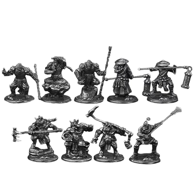 Leggendario Modello del Soldato dei Otto Ordini del Monaco Tang Sun Wukong, Action Figure, Prodotto Finito, Pezzo per Giochi da Tavolo, Giocattoli Decorativi