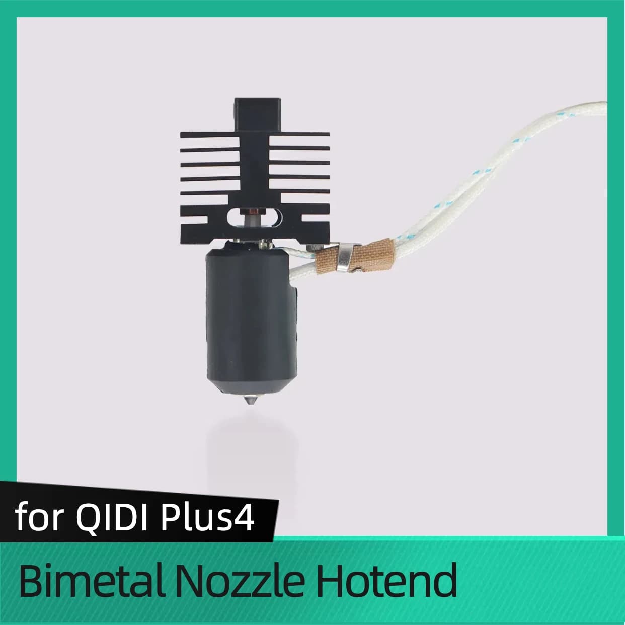 Per ugello bimetallico QiDi Plus4 Hotend ugello da 0,4 mm per stampanti 3D QIDI Tech Plus 4