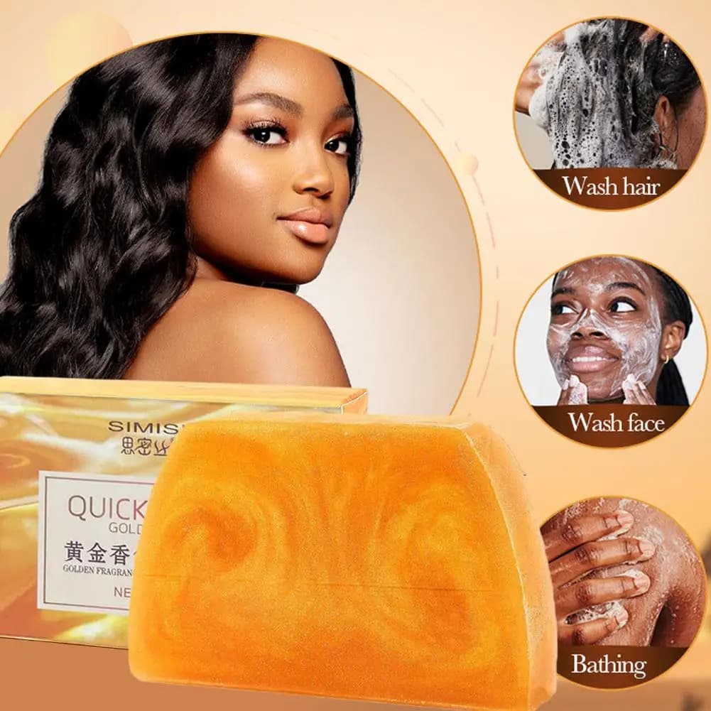 Handicraft Flavour to the Golden Collagen | Raised Bar with Essential Oils, Anti-Age and Hydrating, Refined Trapezoidal Shape