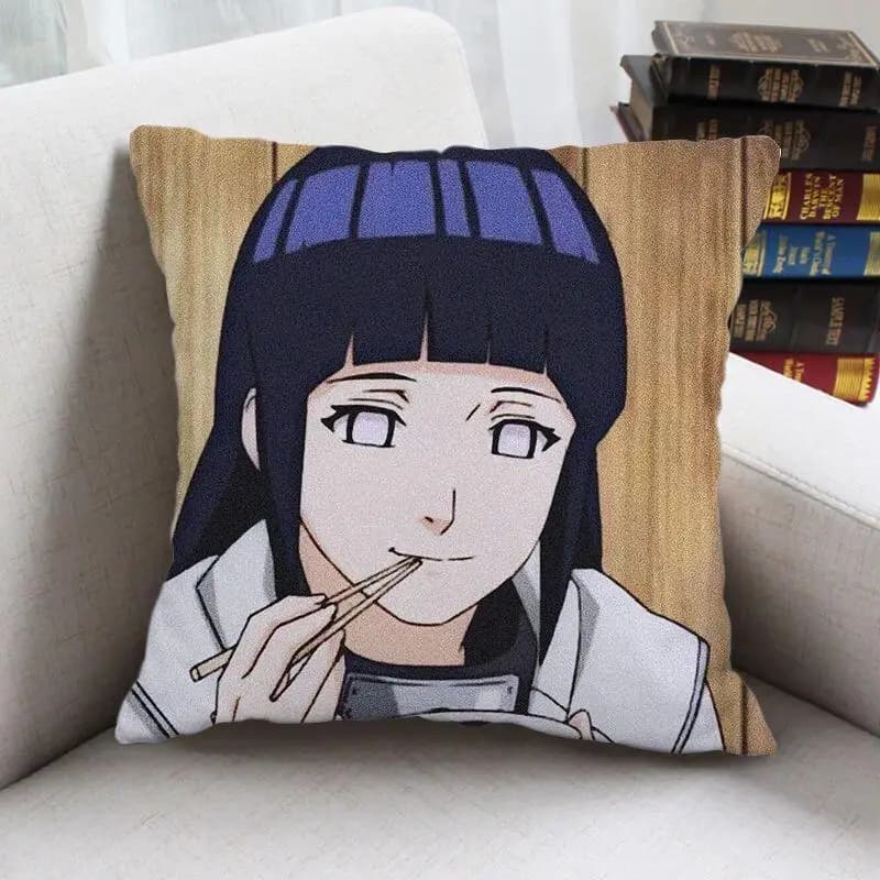 Cuscino Anime Naruto Morbido e Peluche per Fan di Anime, con Personaggi Hinata, Sakura, Tsunade, Konan, Ino, Comodo Supporto Lombare, Regalo per il Riposo