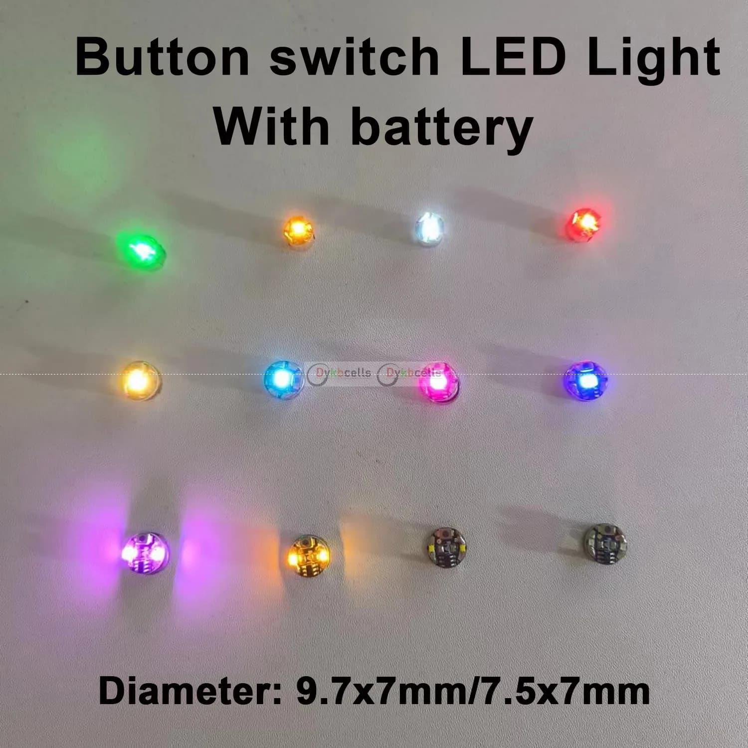 W batteria 3 pezzi Wireless LED modello interruttore luce controllo singolo/doppio Micro Led lampada fai da te Lego Bandai Gunda robot/modello Sandtable