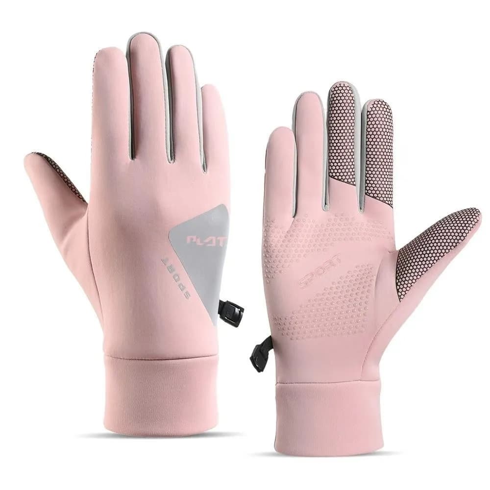 Guanti invernali impermeabili Guanti touch screen in peluche touch screen Guanti da guida caldi con dita intere per sci da ciclismo all'aperto