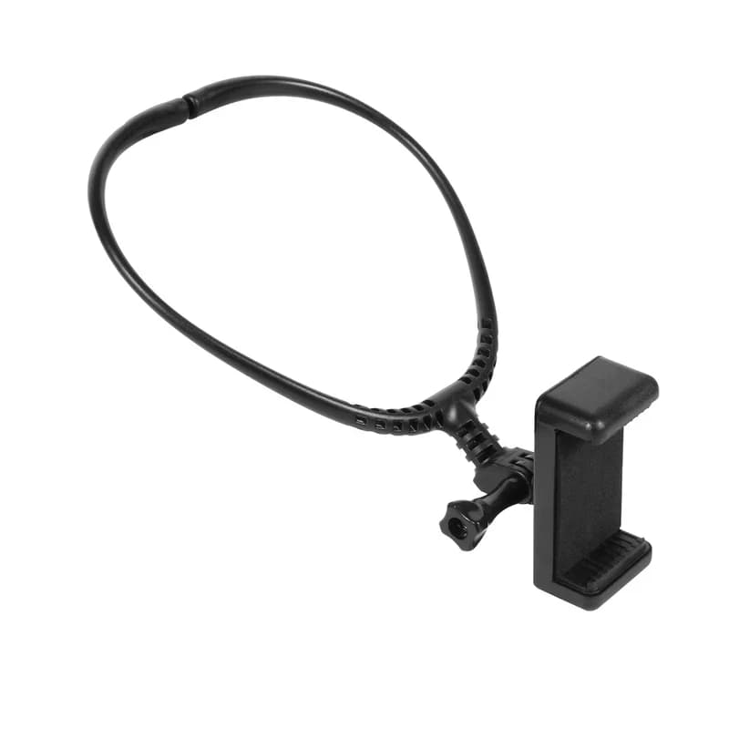 Supporto da Collo per Smartphone e Action Cam GoPro Hero 13 11 10 Insta360 X4 DJI Osmo, Laccetto Anti-shake per Accessori GoPro