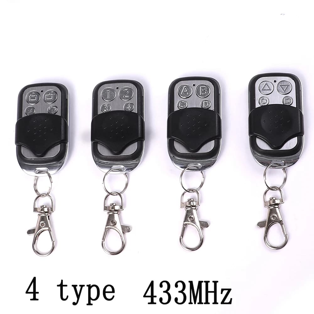 Telecomando Duplicatore Smart 433MHz, 315/330MHz, 4 Pulsanti, per Cancelli e Porte da Garage Elettriche, Clonazione Trasmettitore 433.92MHz