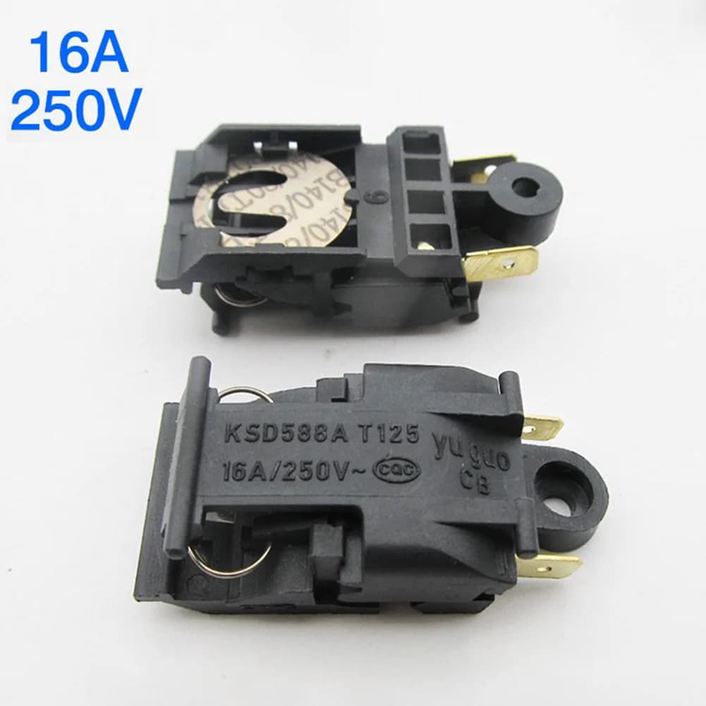10 pz Bollitore Elettrico Interruttore 4.6x2.2mm Termostato di Controllo della Temperatura XE-3 JB-01E 16A Terminale Parte Da Cucina Bollitore Interruttori