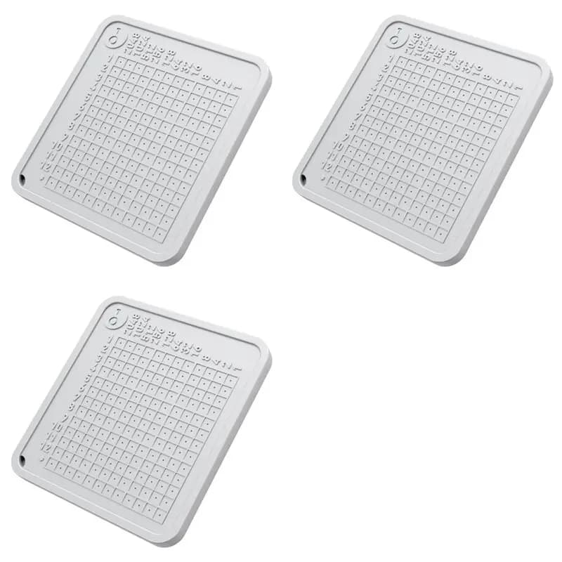 【MUST-HAVE】 Piastra di stoccaggio con frasi di semi criptografiche 3X, kit di backup mnemonico da 24 parole, portafoglio freddo di recupero per parole di recupero BIP39