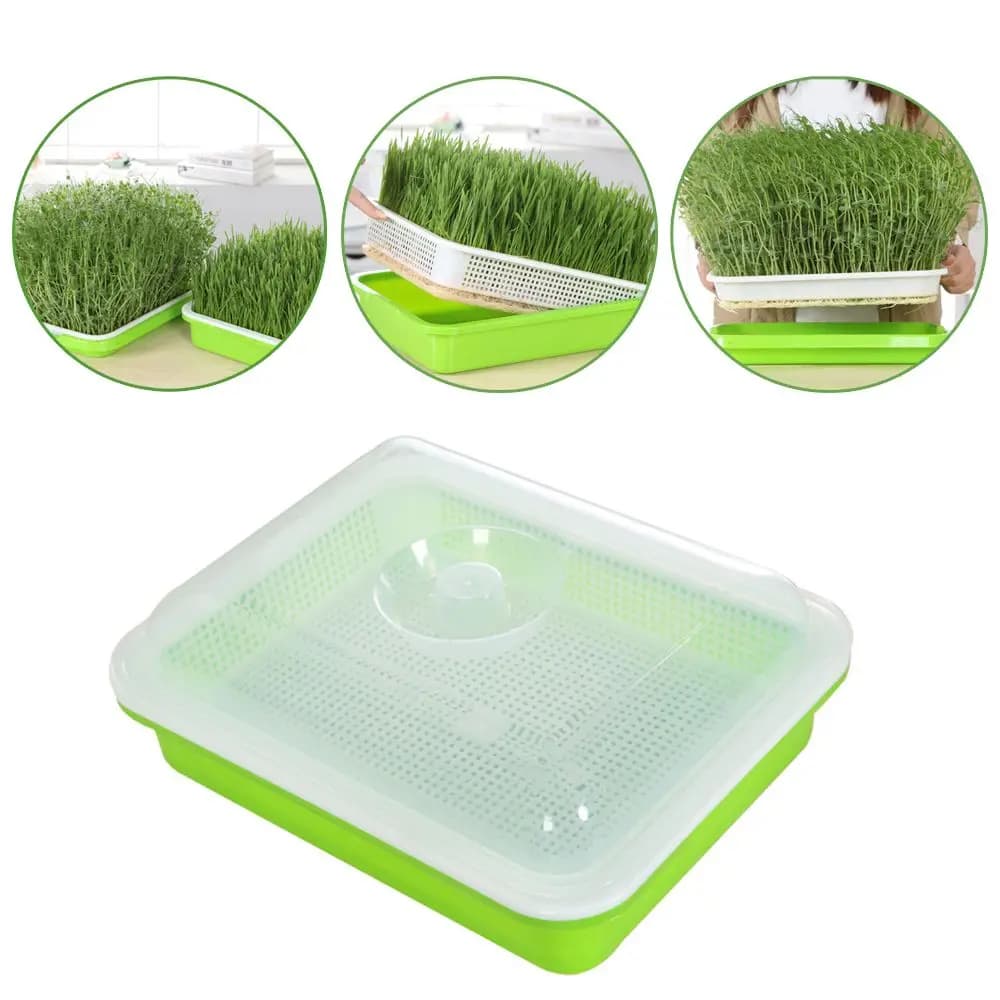 Vaso per Coltivazione Fuori Suolo da Giardino, Vaso per Germogli in Carta, Contenitore per Piante, Vasi da Coltura, Vassoio per Germinazione Semi