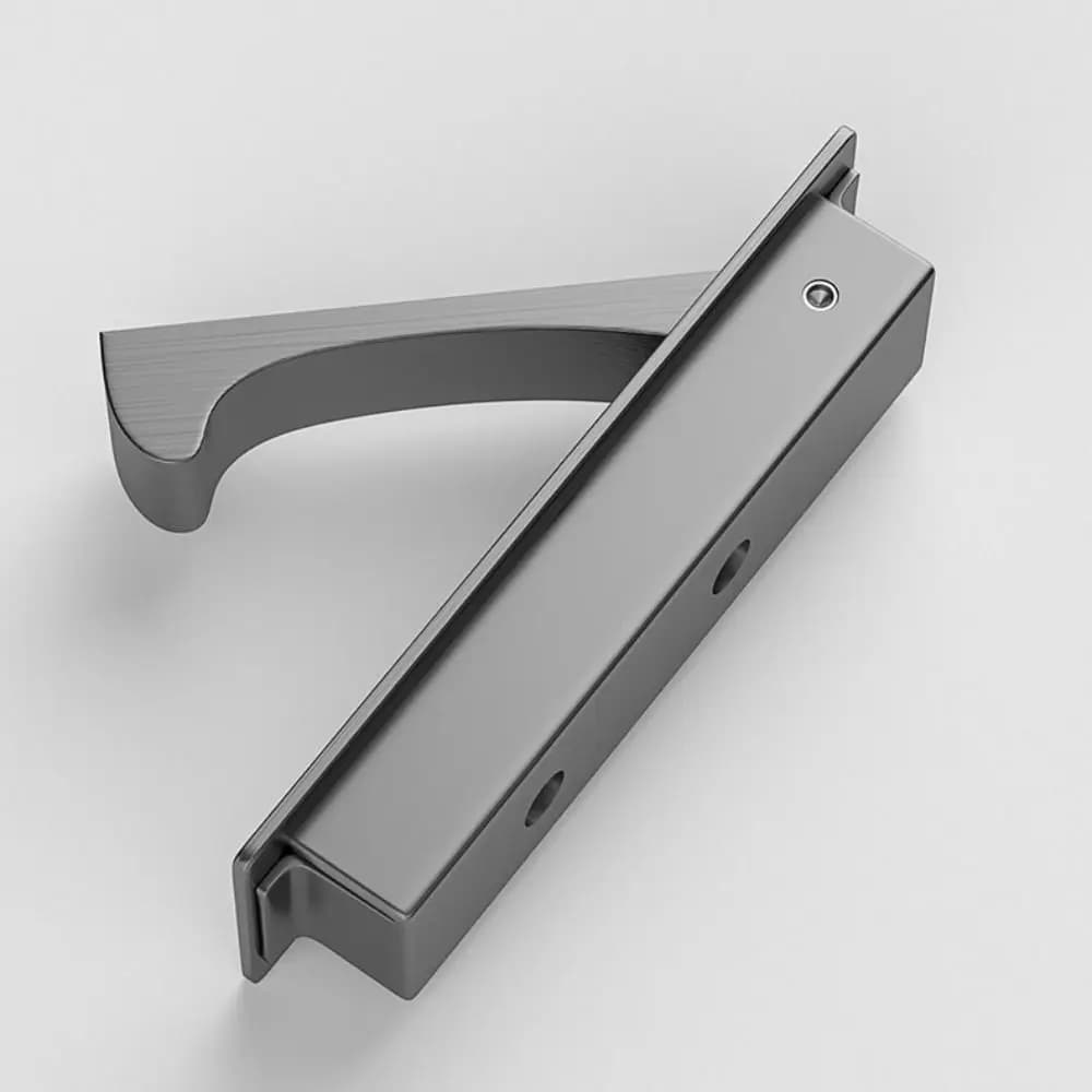 Maniglia per Porta di Armadio in Acciaio Inox, Maniglia Nascosta Durevole per Cassetti, Pomelli Invisibili Incassati per Cassetti, Decorazioni per la Casa