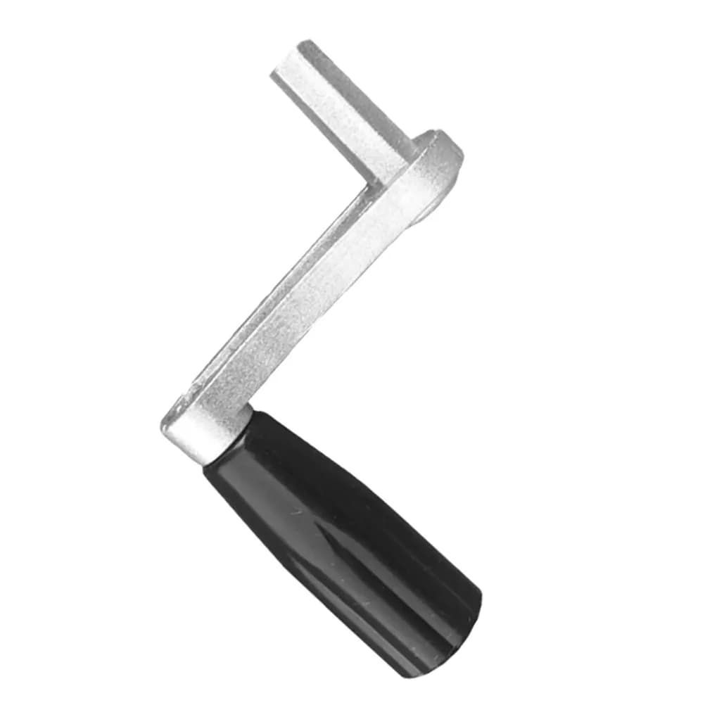 6 tooth manual handle for clothes hangers, durable metal accessory for clothes hangers, handle for clothes racks
