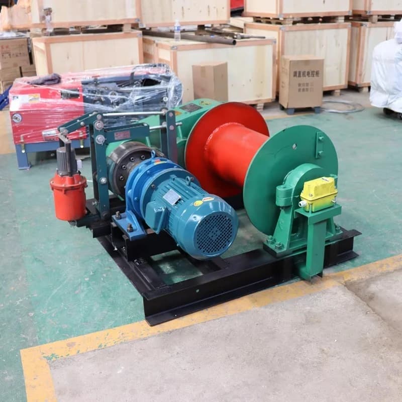 Large Electric Marine Windlass Anchor Winches Crane Hydraulic Winch Remote Control Pulling Boat Winch