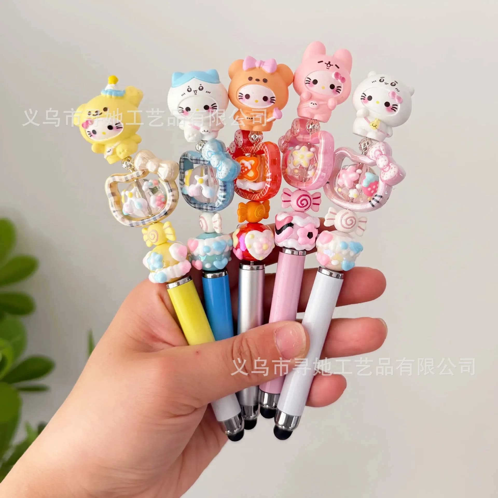 Penna Stilo con Perline kt per Tablet, Smartphone Android e iOS, iPad, Accessori per Disegno su Tablet, Penna Touch per Schermi Capacitivi