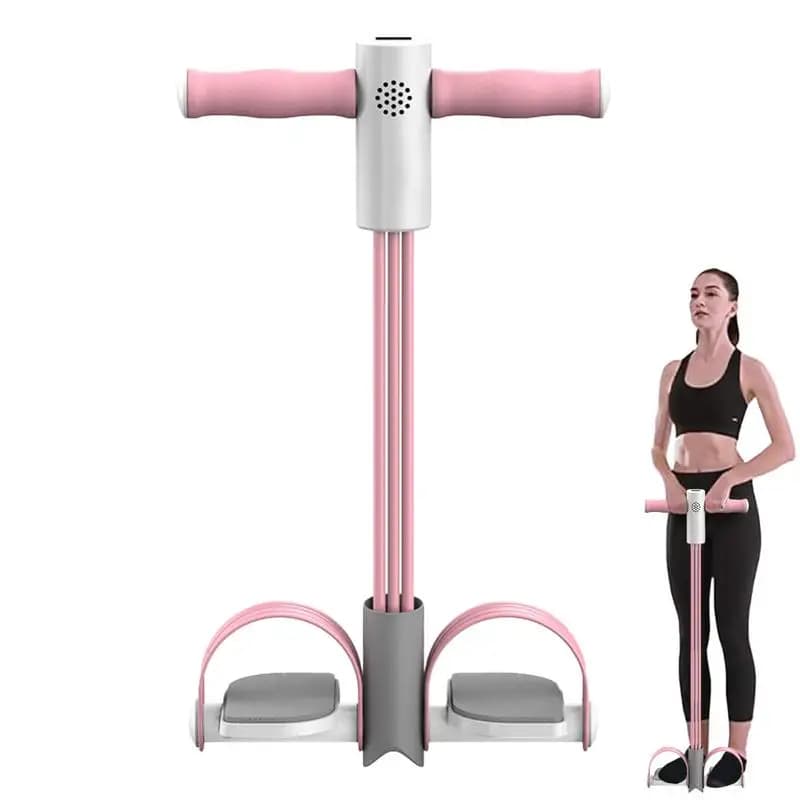 Smart 6-Tubes Pedal Resistance Band Extracting Equipment for Strength Training Yoga Bodybuilding Expander Puller Strength Training