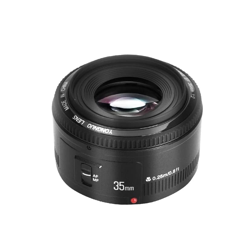 Yongnuo YN35mm lense 35mm F2 Auto Focus lens For Canon 450D 550D 650D 1100D 5D mark III 700D 600D 70D 60D 6DEF and adapter ring