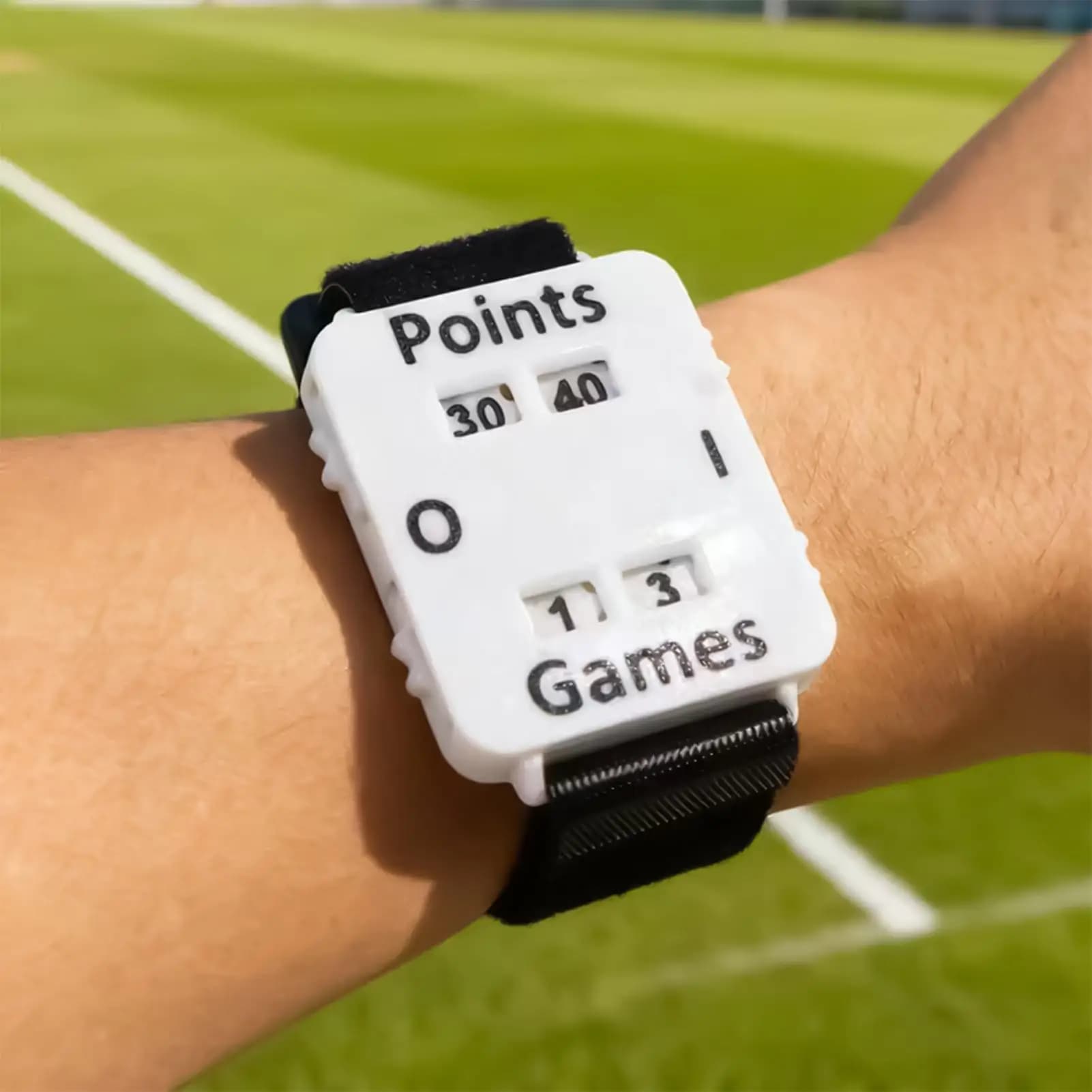 Strumento per Arbitri Senza Perdita di Memoria, Accessorio per Allenamento Sportivo, Braccialetto Portatile per Registrare Punteggio, per Cricket, Tennis, Padel