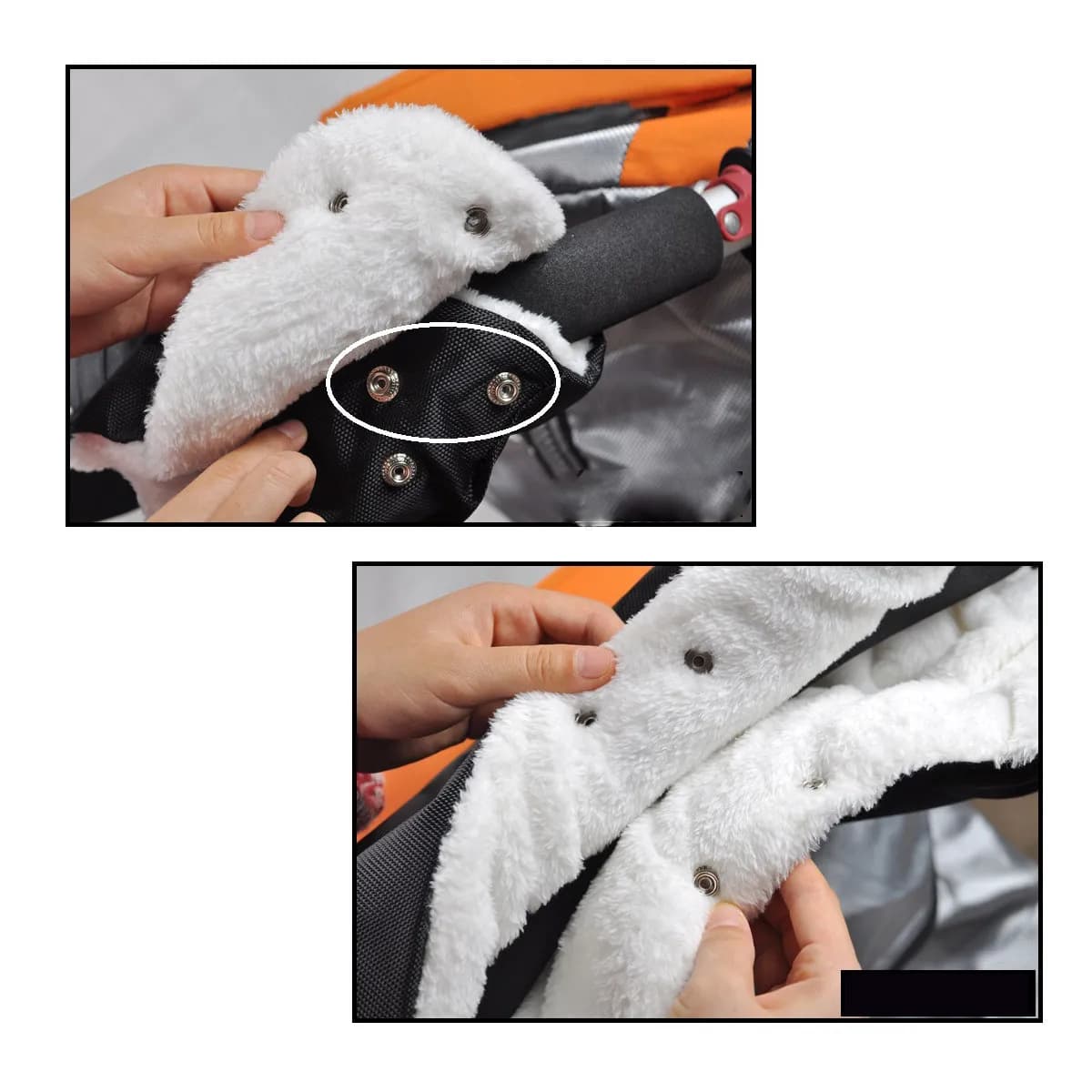 Storage Bag Travel Stroller Gate Check Cover Airplane Halloween Christmas New Year Pram Gloves Warm Gloves Baby Pushchair Winter