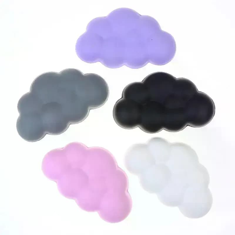 Cloud Keyboard Wrist Rest , Cloud Wrist Rest With Non-Slip Base, Suitable For Keyboard Wrist Pad