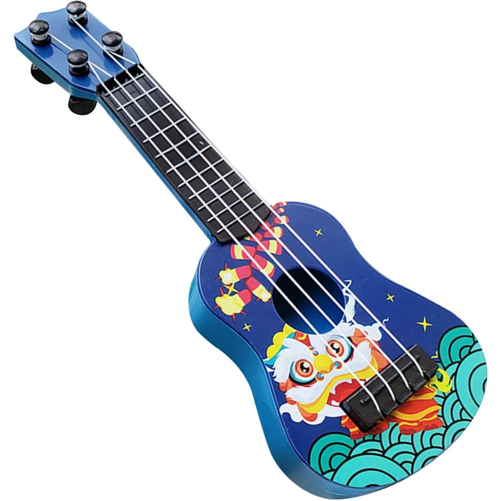 Ukulele Mini Chitarra Decorativa Strumenti Musicali per Principianti in ABS