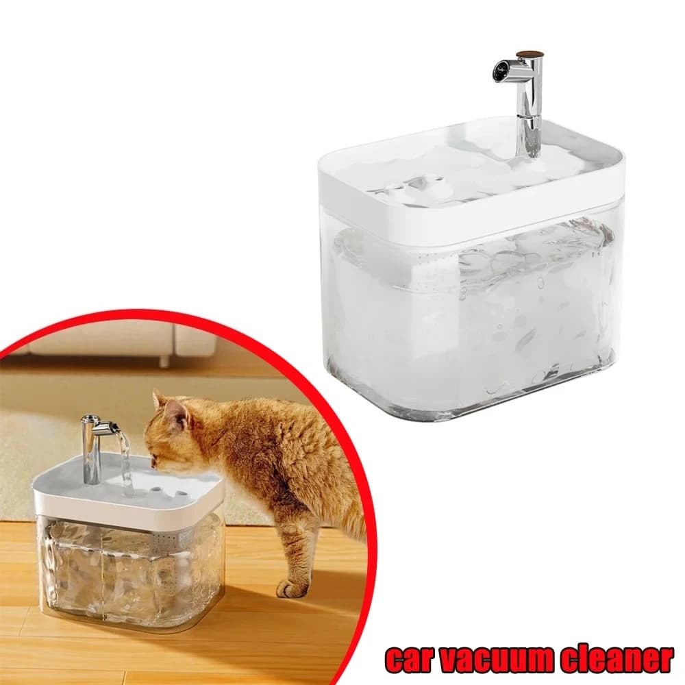 Distributore d'acqua automatico da 15 litri per animali domestici, distributore d'acqua intelligente per gatti con USB o alimentazione a corrente, distributore d'acqua per cani e gatti