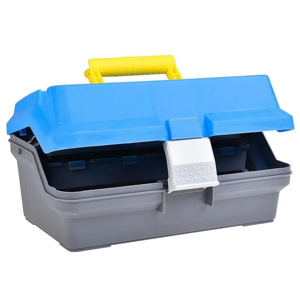 3 Layers Fishing Tackle Box Large Capacity With Handle Fishing Gear Box Folding Multifunctional Hardware Storage Box