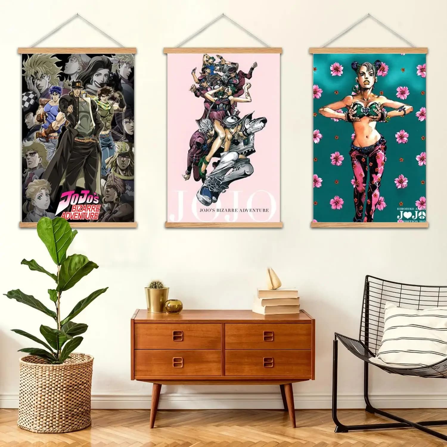 Wall painted bizarre with frame on canvas, print of artistic wall images, modern poster for family bedroom decorations, decorative painting