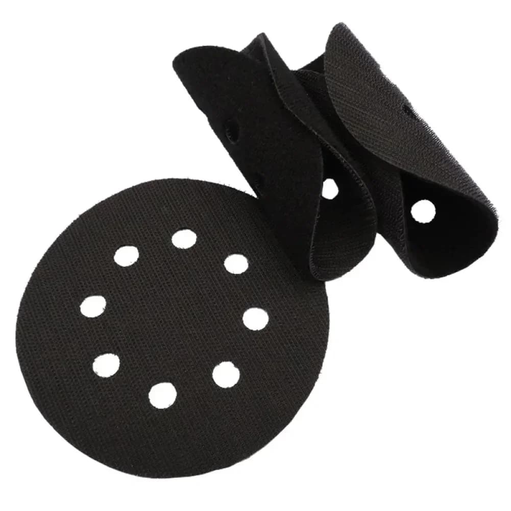 5 Inch 8-Hole Ultra-Thin Surface Protection Interface Pad For Sanding Pad Sponge Hook&Loop Sanding Discs Polishing Grinding NEW