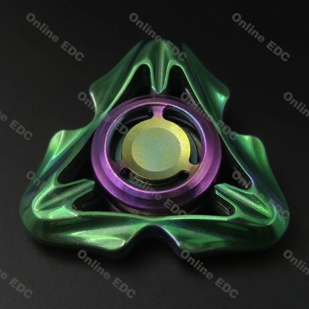 Giocattoli EDC usati Fidget Spinner Tungsteno colorato Candling Dragon Fidget Toys per adulti Giroscopio Accessori da scrivania da ufficio