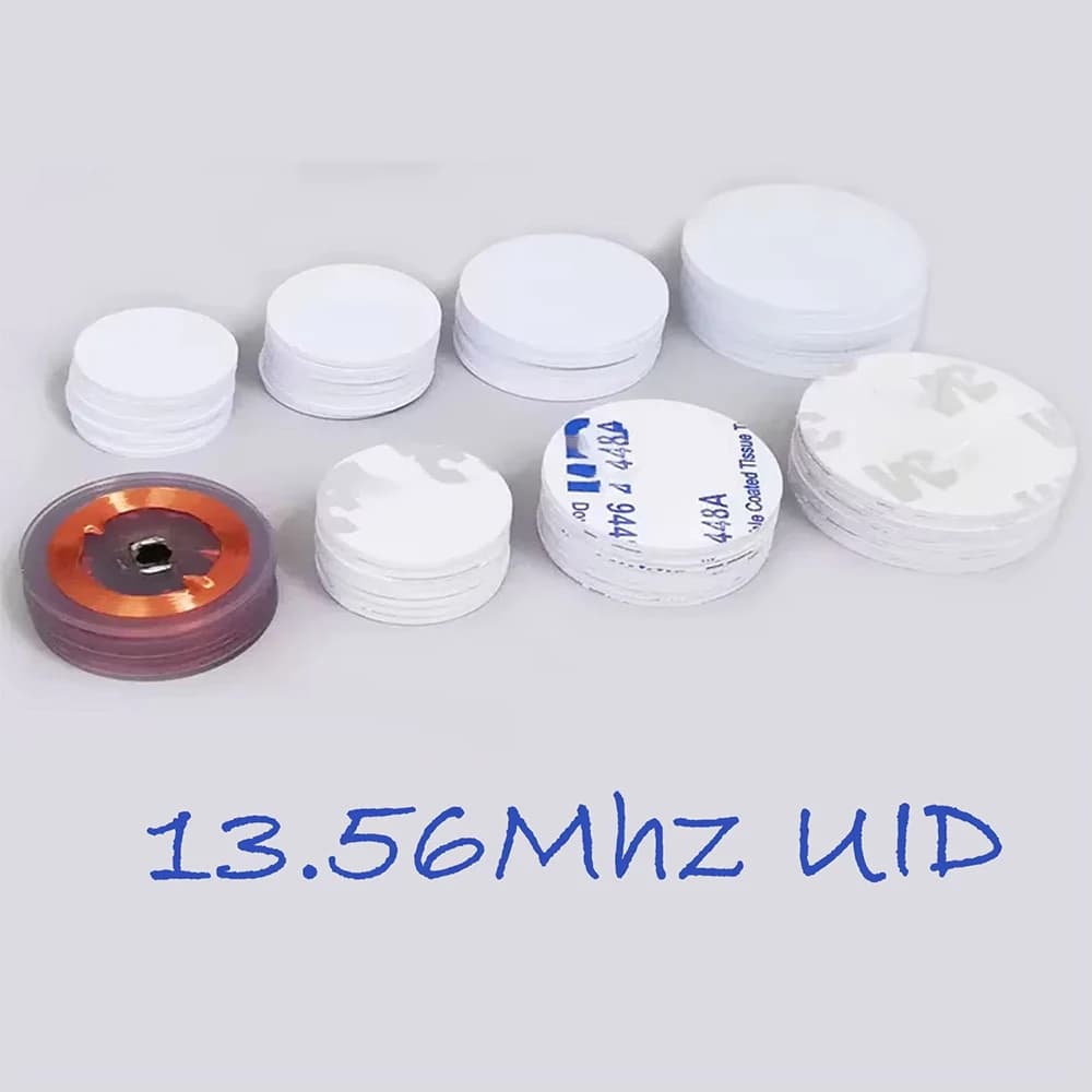 UID Riscrivibile Carta Magica RFID Smart Chip 25 MILLIMETRI Tag 13.56 Mhz Clone Badge 1K S50 NFC Token Modificabile 0 Settore Copia Chiave adesivo