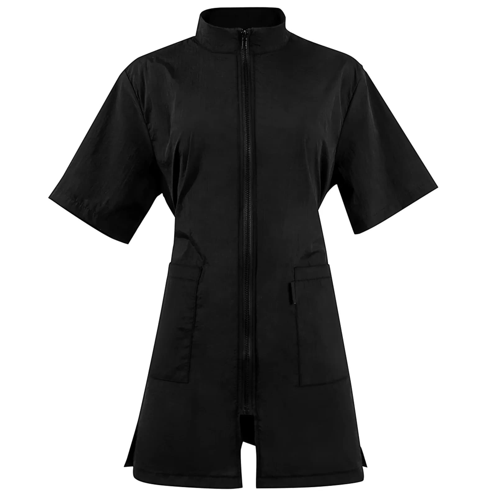 Grembiule Traspirante in Nylon per Toelettatura Animali Domestici, Uniforme Protettiva per Taglio Unghie e Toelettatura