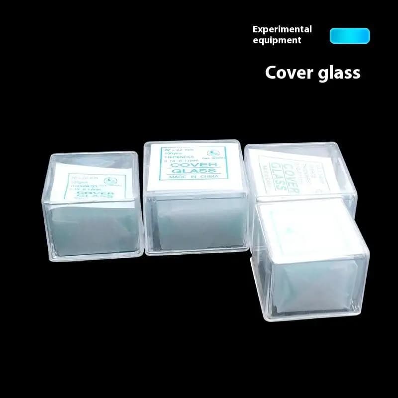100 pezzi microscopio accessori fai da te vetrini trasparenti coperture coperture vetrini copertura in vetro 18x18 20x20 22x22 24x24 24x32 24x50mm