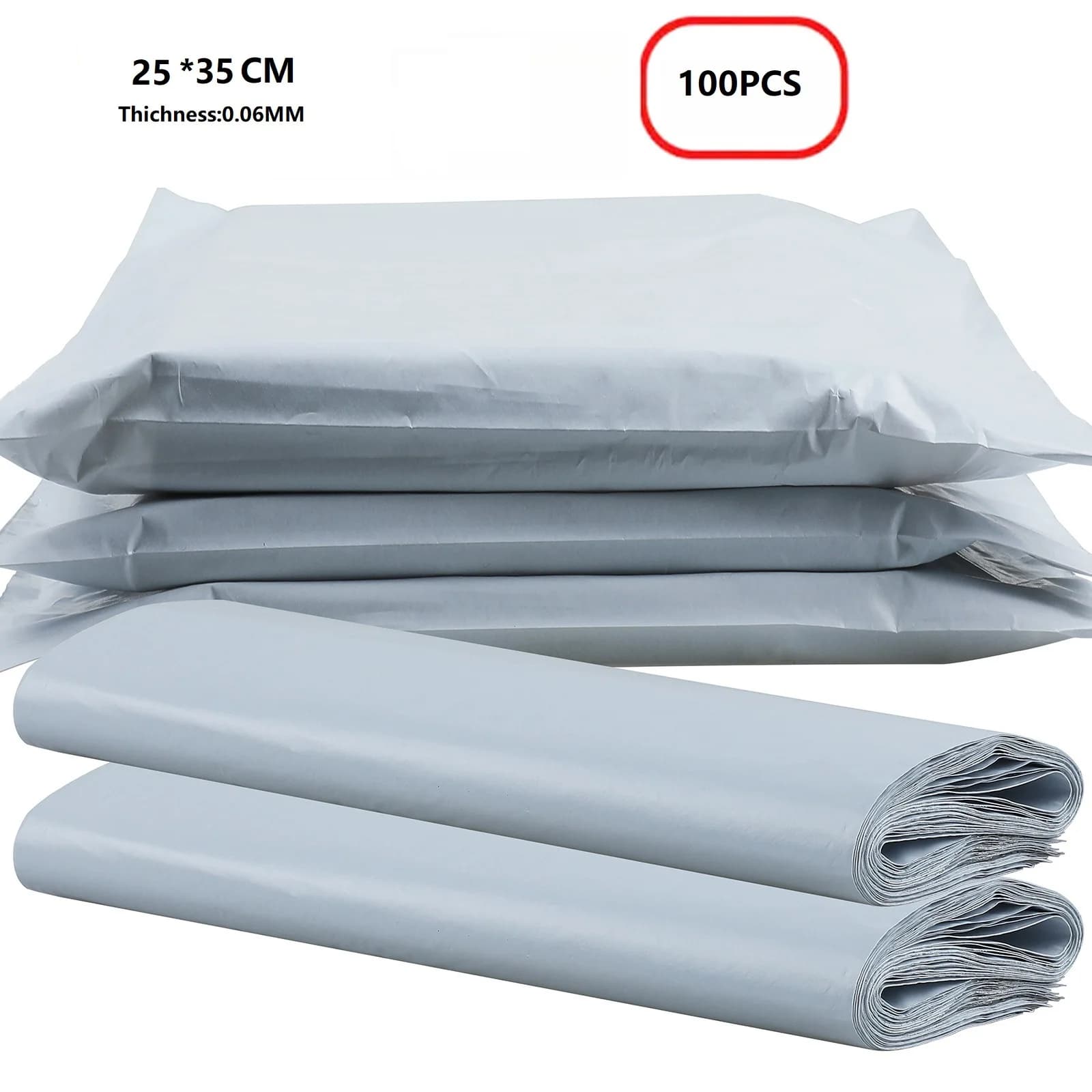 25/50/100 self-adhesive sealing parts for logistics mail express bag for waterproof and dustproof packaging, gift box and bag for shipping
