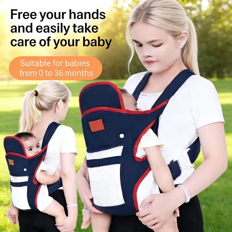 Baby Carrier Multi-functional Childs Waist Stool Breathable Waist Stool with Hip Seat Front Hold Portable 4 Season Universal