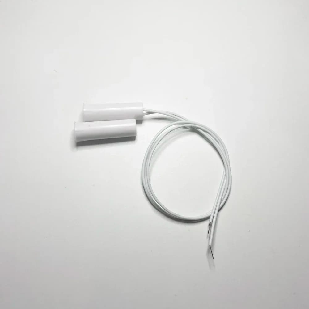 20Pcs Wired Slim Plastic Magnetic Switch Door Open Alarm Sensor Security Magnet Window Alarm NC NO Dry Contact Reed Switch