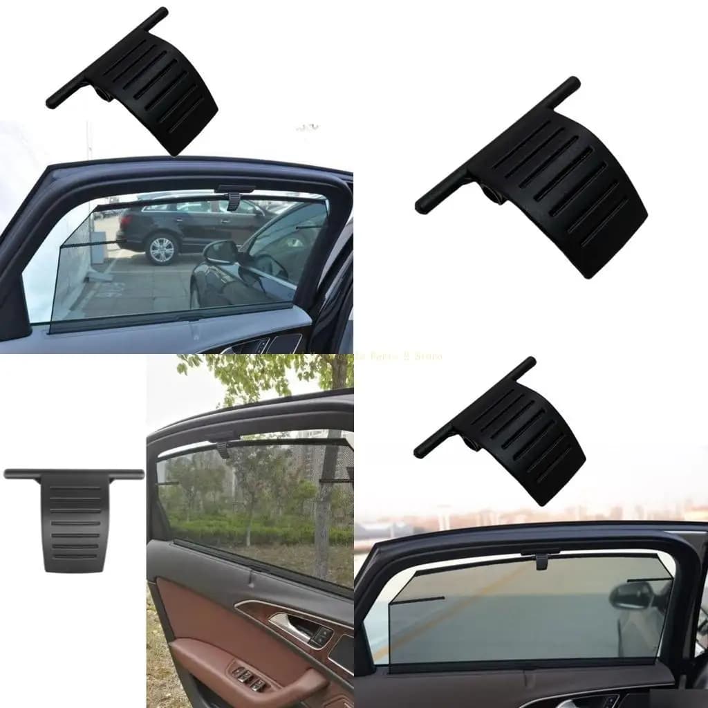 2 pcs posteriore Finestra posteriore Sostituzione del gancio clip per tende per cornice per A6L 2012-2018