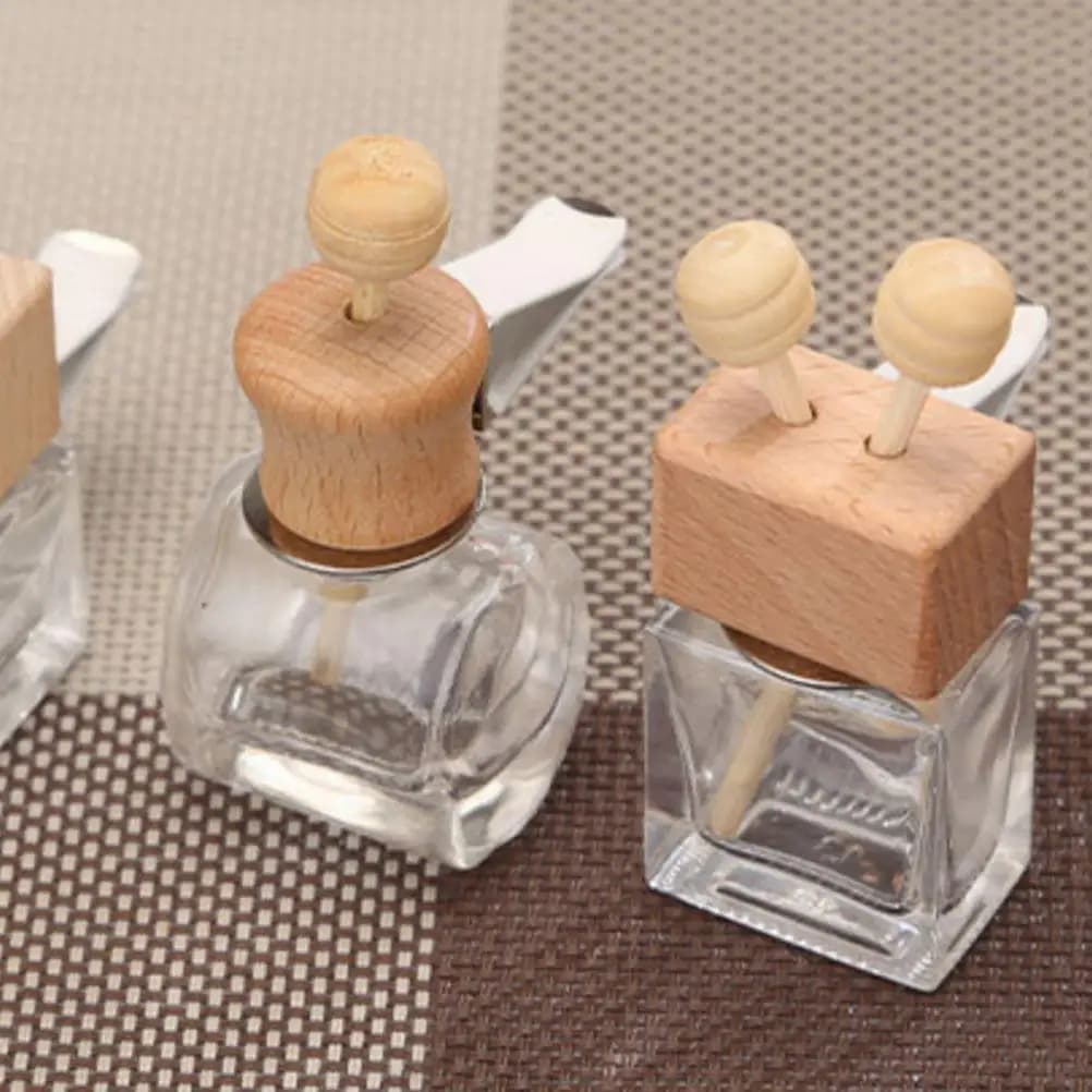 Set di 5 Diffusori di Oli Essenziali per Auto, Profumatore per Bocchette d'Aria con Clip Rotante, Deodorante per Auto, Fragranza Aromaterapica