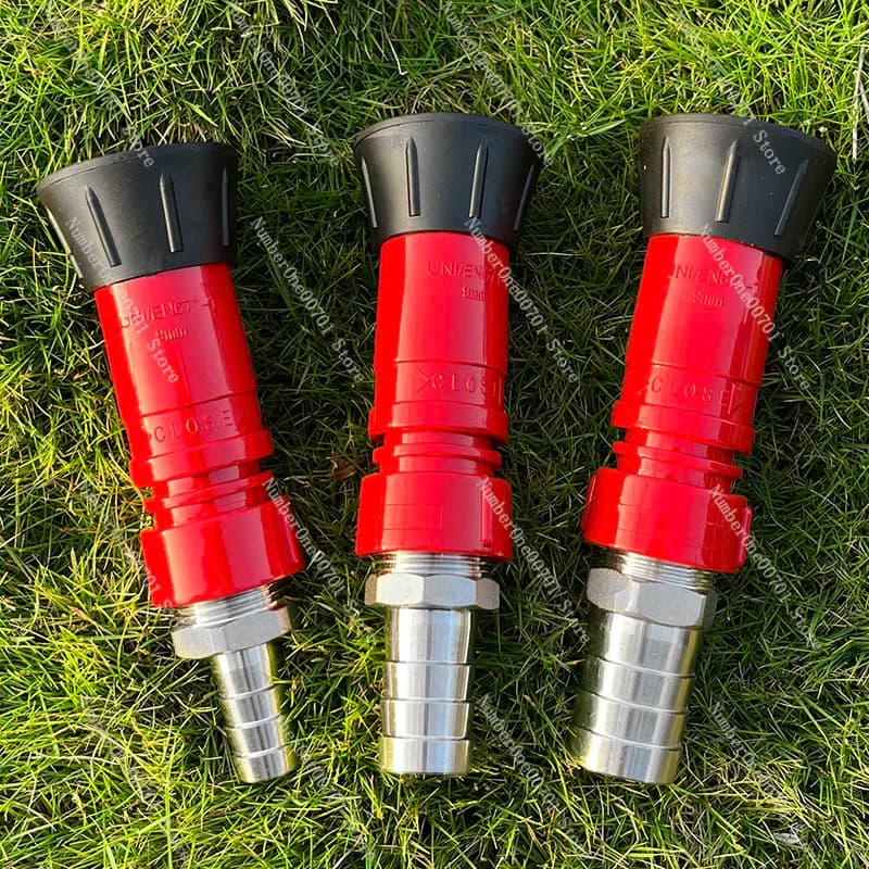 1-2 inch high pressure fire pipe nozzle - Resistant water spray for use in garden, farm and fire