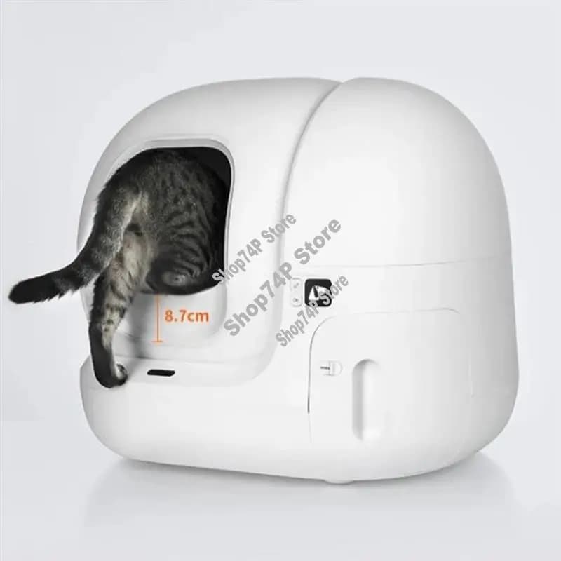 Per PETKIT Lettiera per gatti Sollevamento soglia per PURA MAX Anti-perdite Urina e deflettore per lettiera per gatti per Puramax-A74P