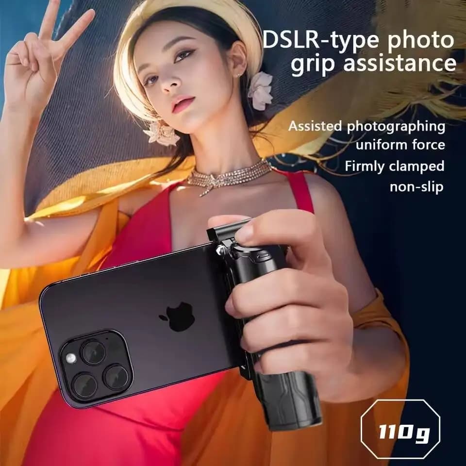 FANGTUOSI Nuovo supporto per selfie stick, treppiede per fotografia, stabilizzatore portatile, accessorio per riprese, supporto da viaggio portatile