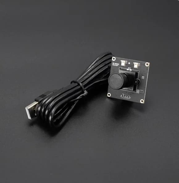 Telecamera USB per Visione Notturna IMX662, 1080P 60fps UVC Plug & Play con Microfono, per Riconoscimento Facciale, Android Linux Windows